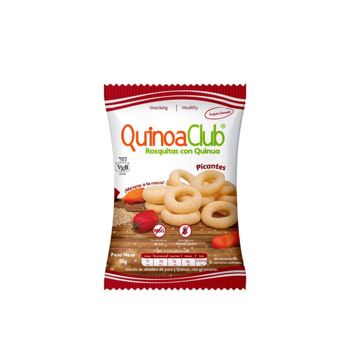 Quinoaclub Rosquitas Picante X 15 Gr