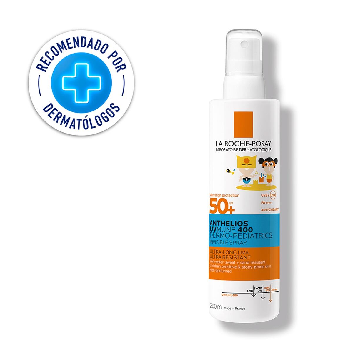 Protector Solar Anthelios Uvmune 400 Dermo-pediatrics Spf 50+ X 200 Ml