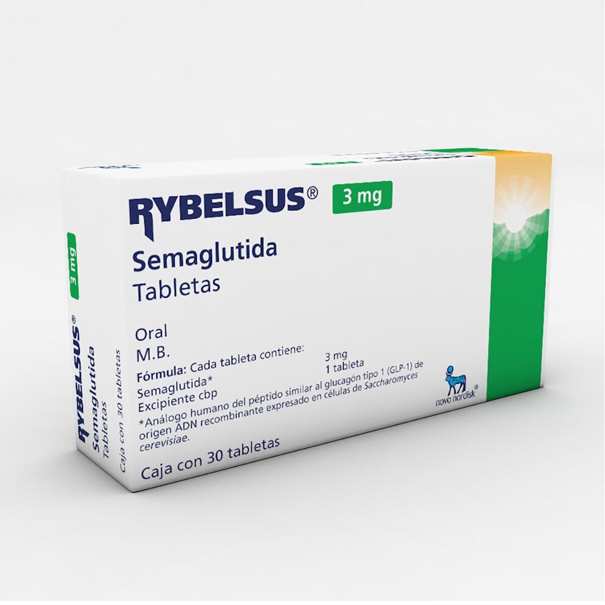 Rybelsus Semaglutida 3 Mg X 30 Tabl