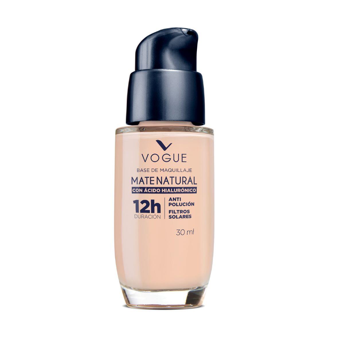 Base Maquillaje Vogue Mate Natural