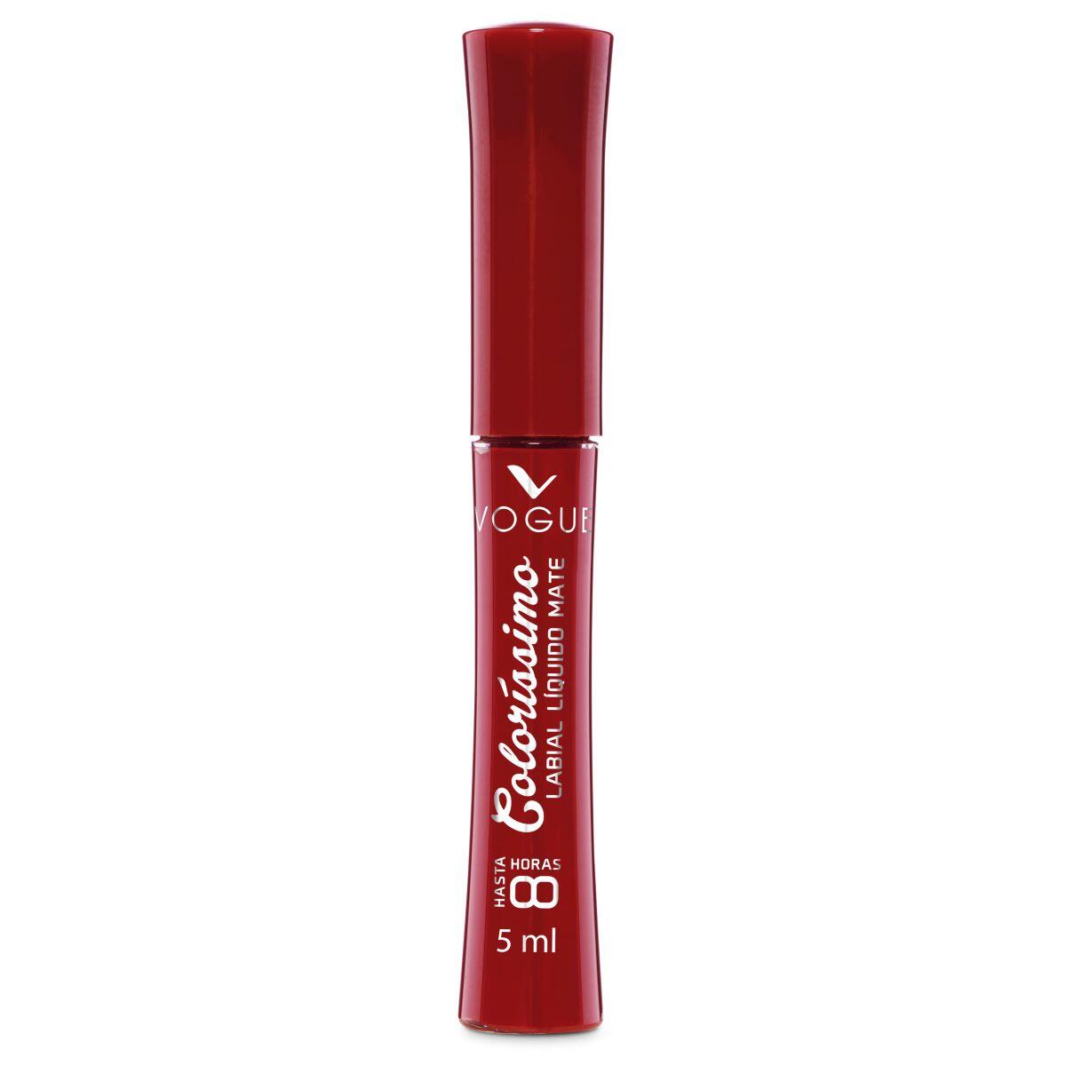 Labial Liquido Vogue Colorissimo Carnaval X 5 Ml