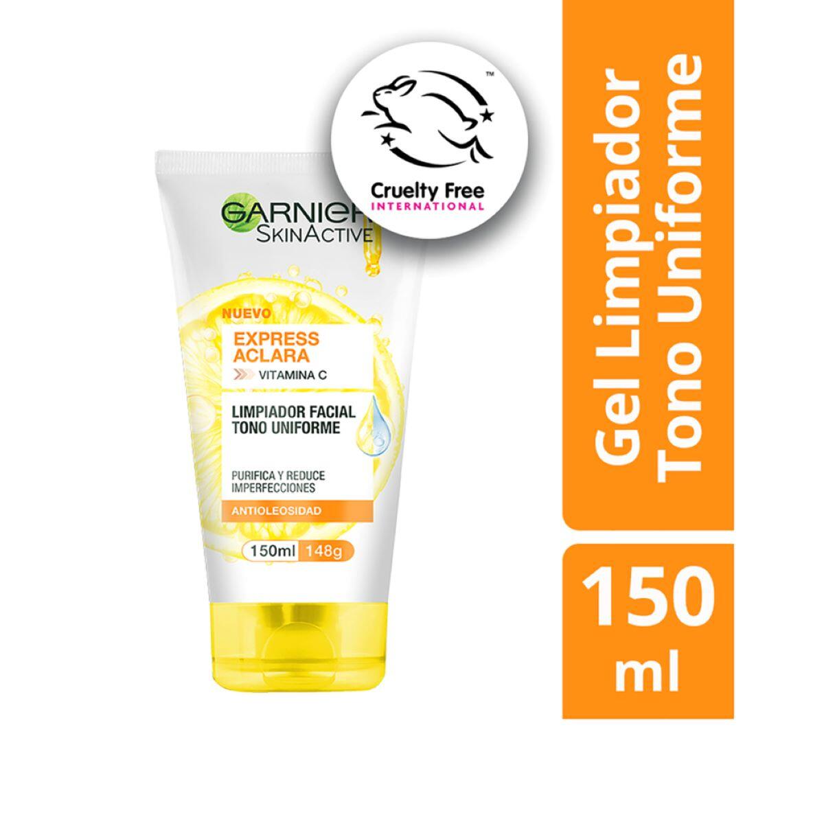 Limpiador Facial Garnier Tono Uniforme X 150 Ml
