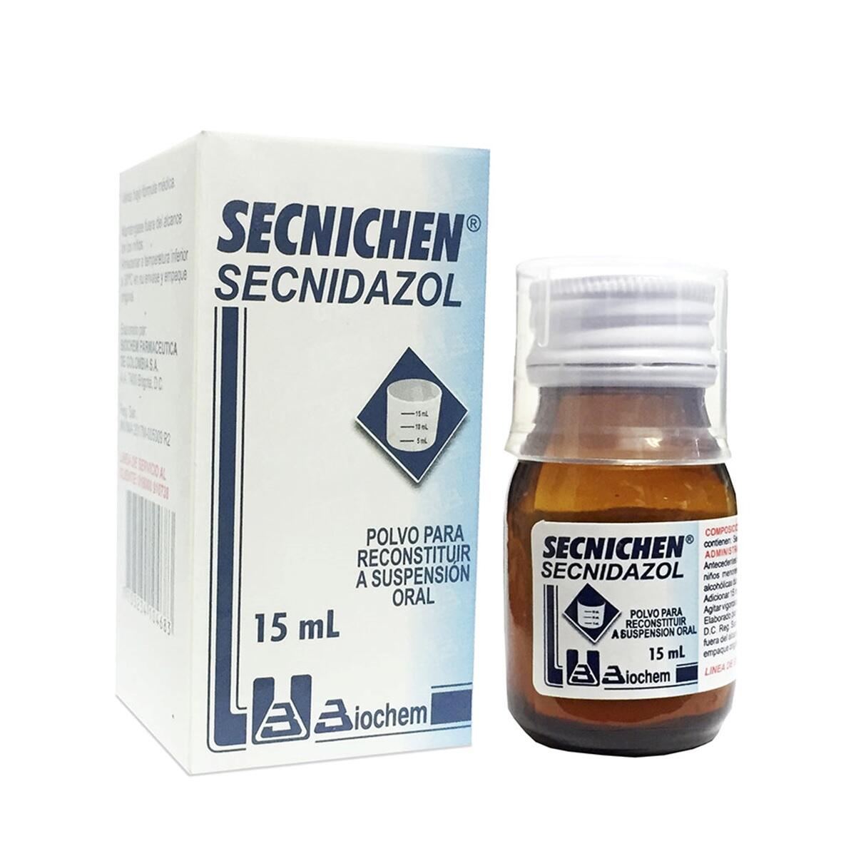 Secnichem Secnidazol 750 Mg Polvo Para Suspension X 15 Ml