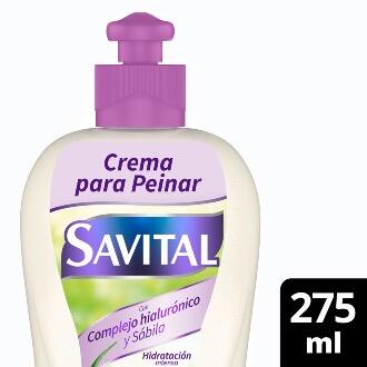 Crema Peinar Savital Hialuronico X 275 Ml