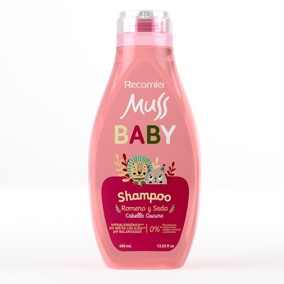 Shampoo Muss Baby Romero Y Seda X 400 Ml