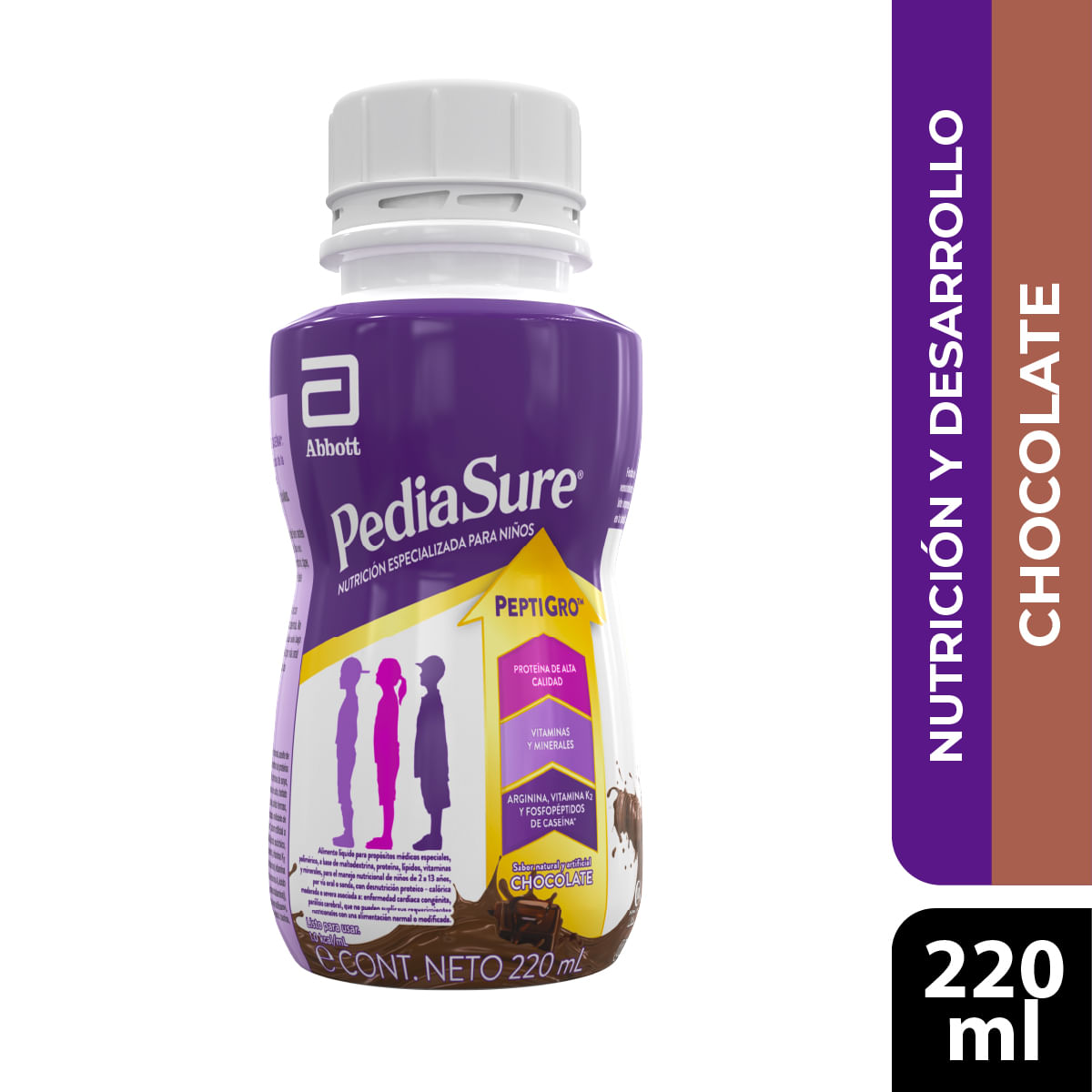 Pediasure Liquido Chocolate X 220 Ml.