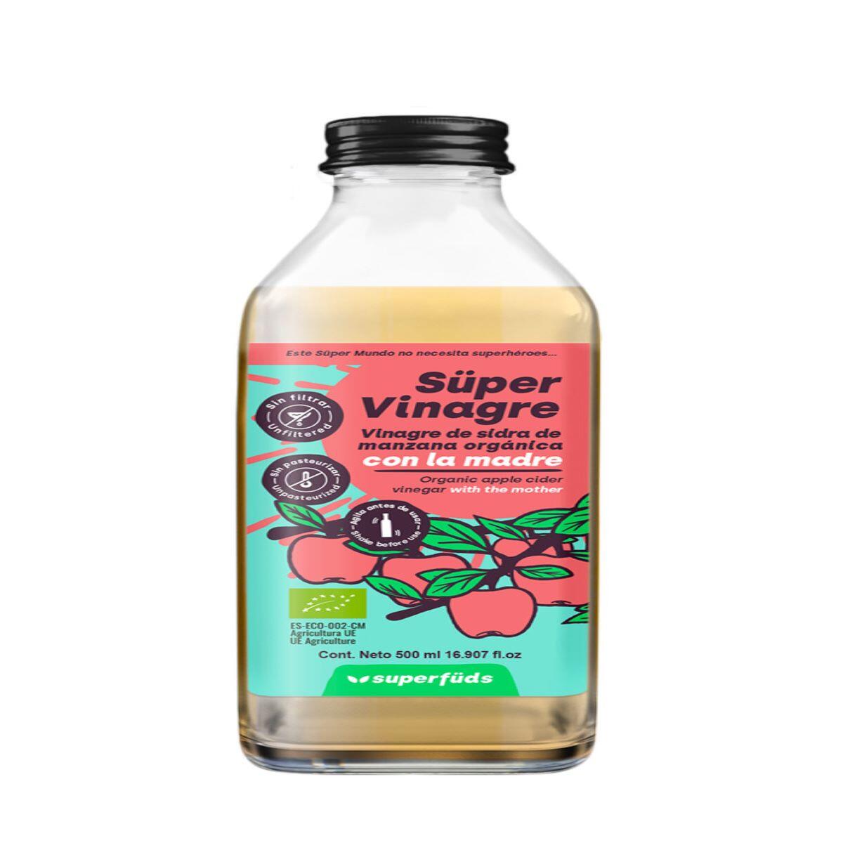 Super Vinagre Sidra De Manzana X 500 Ml