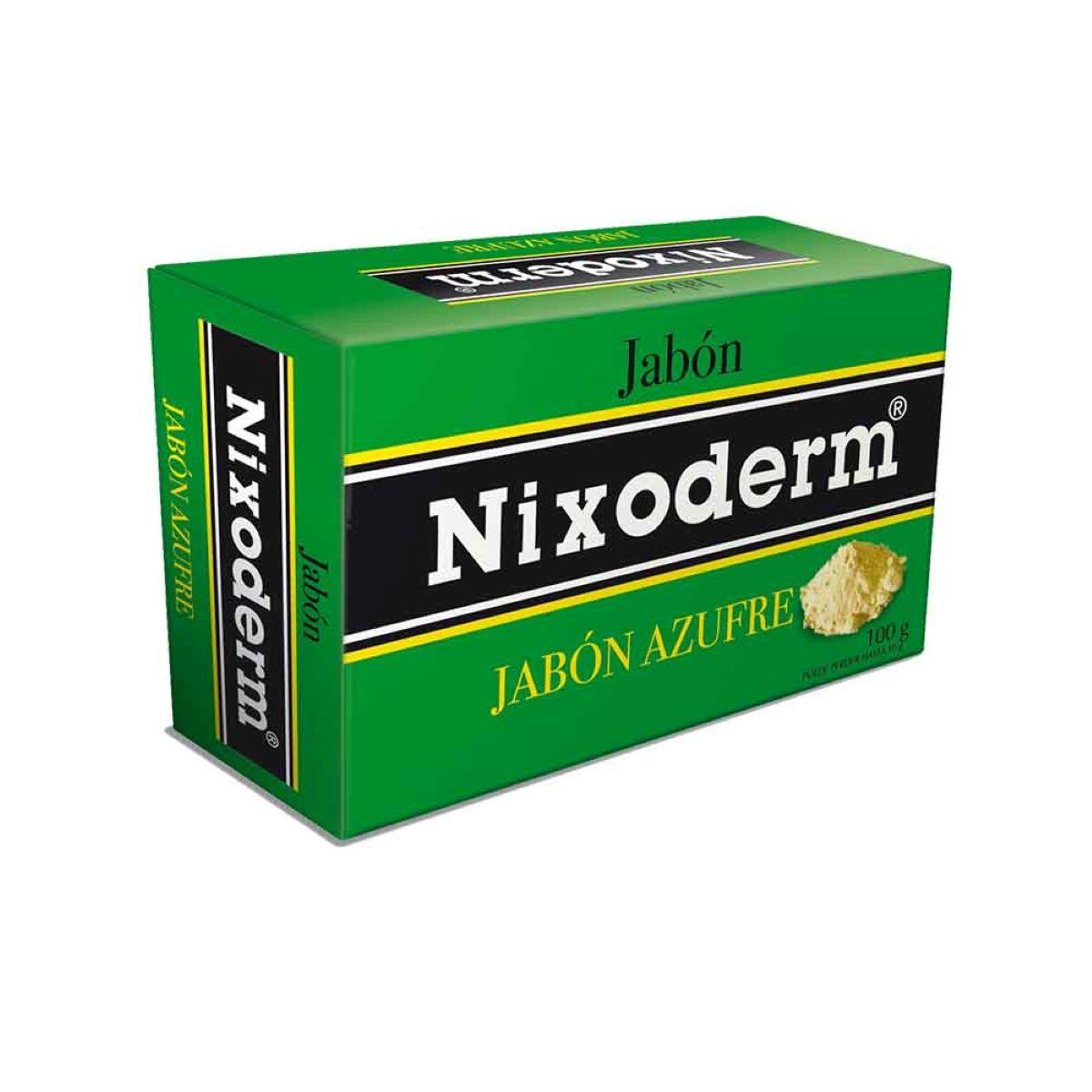 Nixoderm Jabon Barra Azufre X 100 Gr