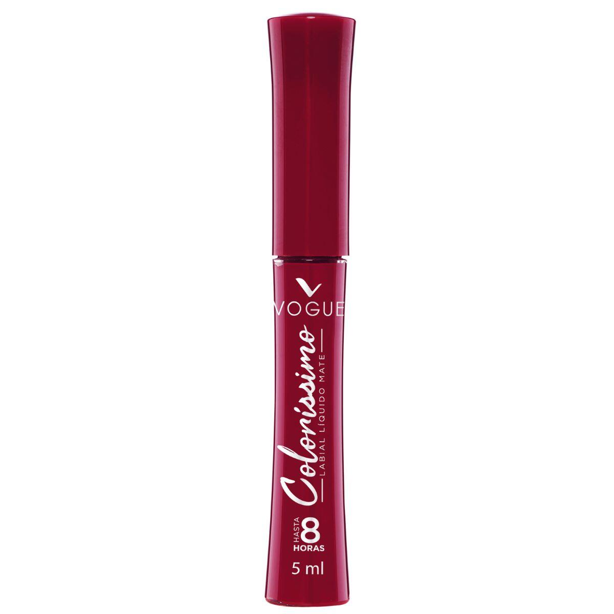 Labial Liquido Vogue Colorissimo Merlot X 5 Ml