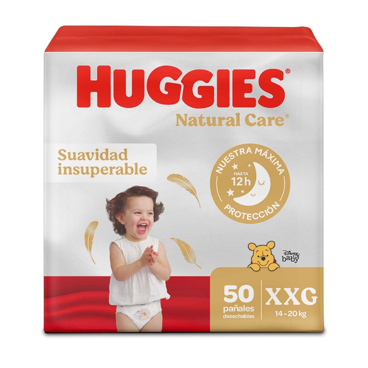 Panal Huggies Natural Care Talla Xxg/5 X 50 Und