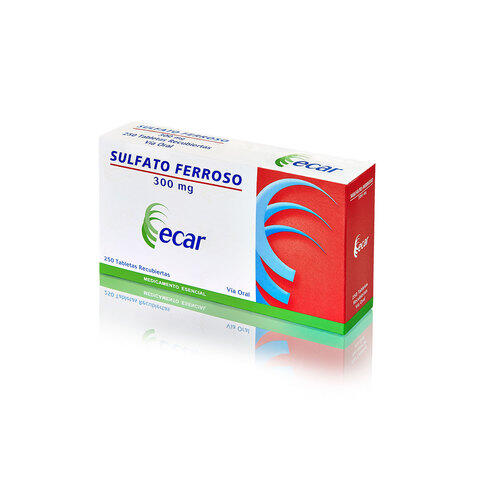 Sulfato Ferroso 300 Mg X 250 Tabl
