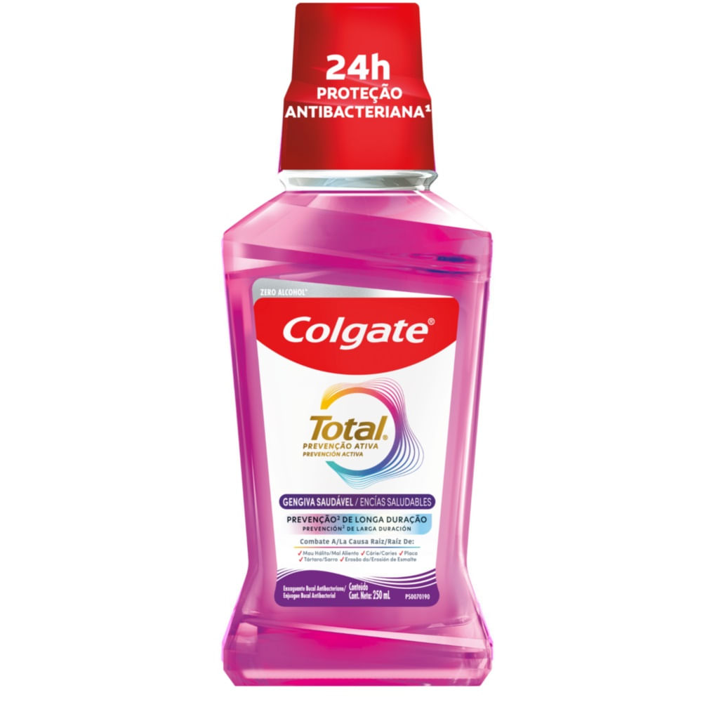 Enjuague Bucal Colgate Total 12 Encias Reforzadas X 250 Ml