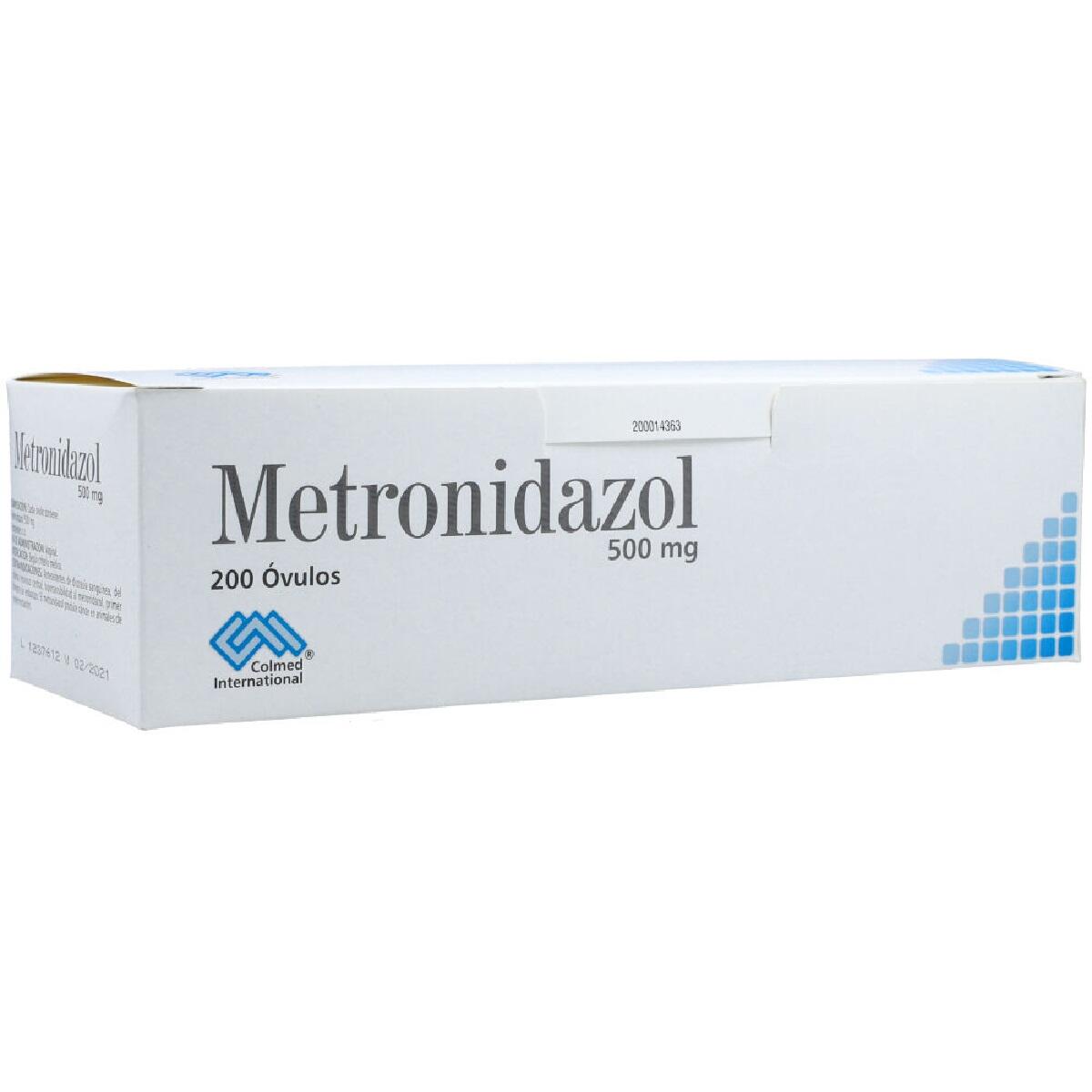 Metronidazol 500 Mg X 200 Ovulos