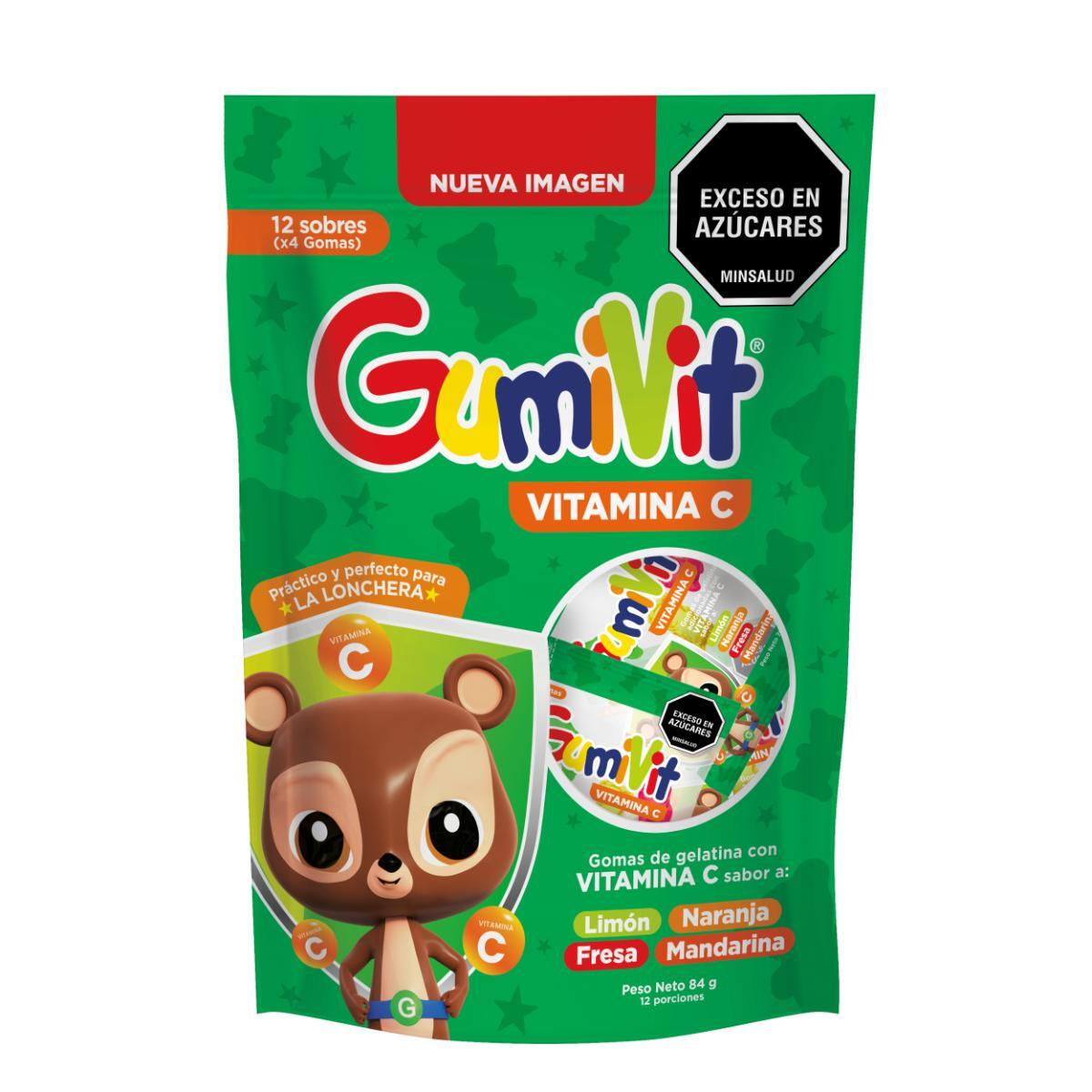 Gumivit C Bolsa X 12 Sobres