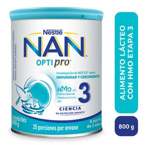 Alimento Lacteo Nan 3 X 800 Gr