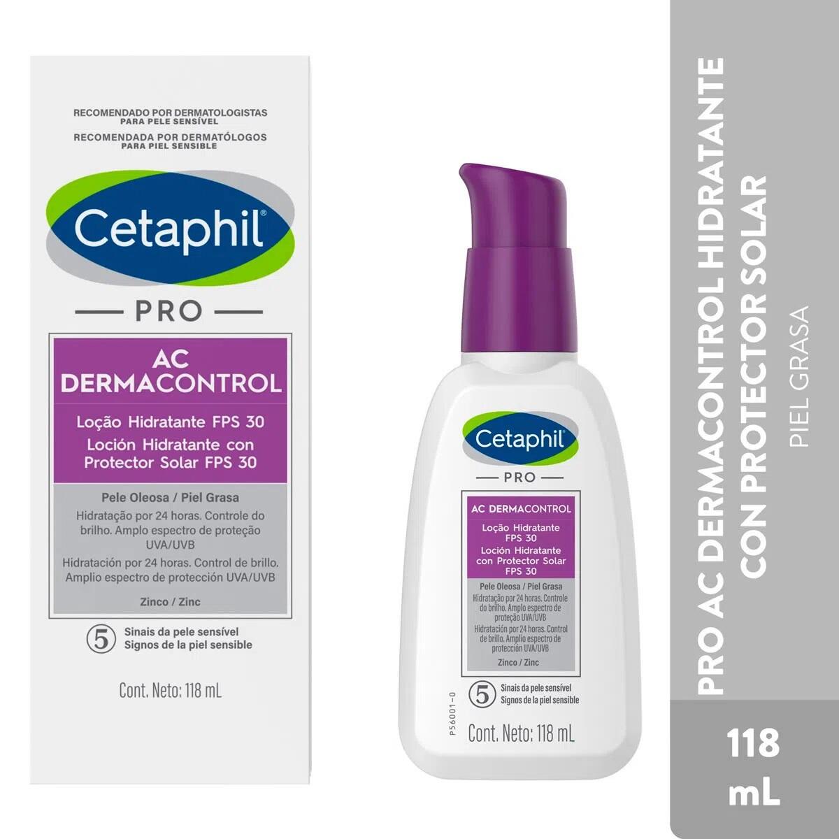 Cetaphil Dermacontrol Hidratante X 118 Ml