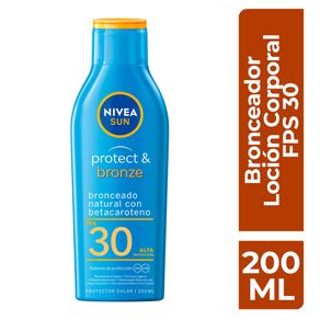 Protector Solar Nivea Sun Protect Y Bronze Spf 30 X 200 Ml