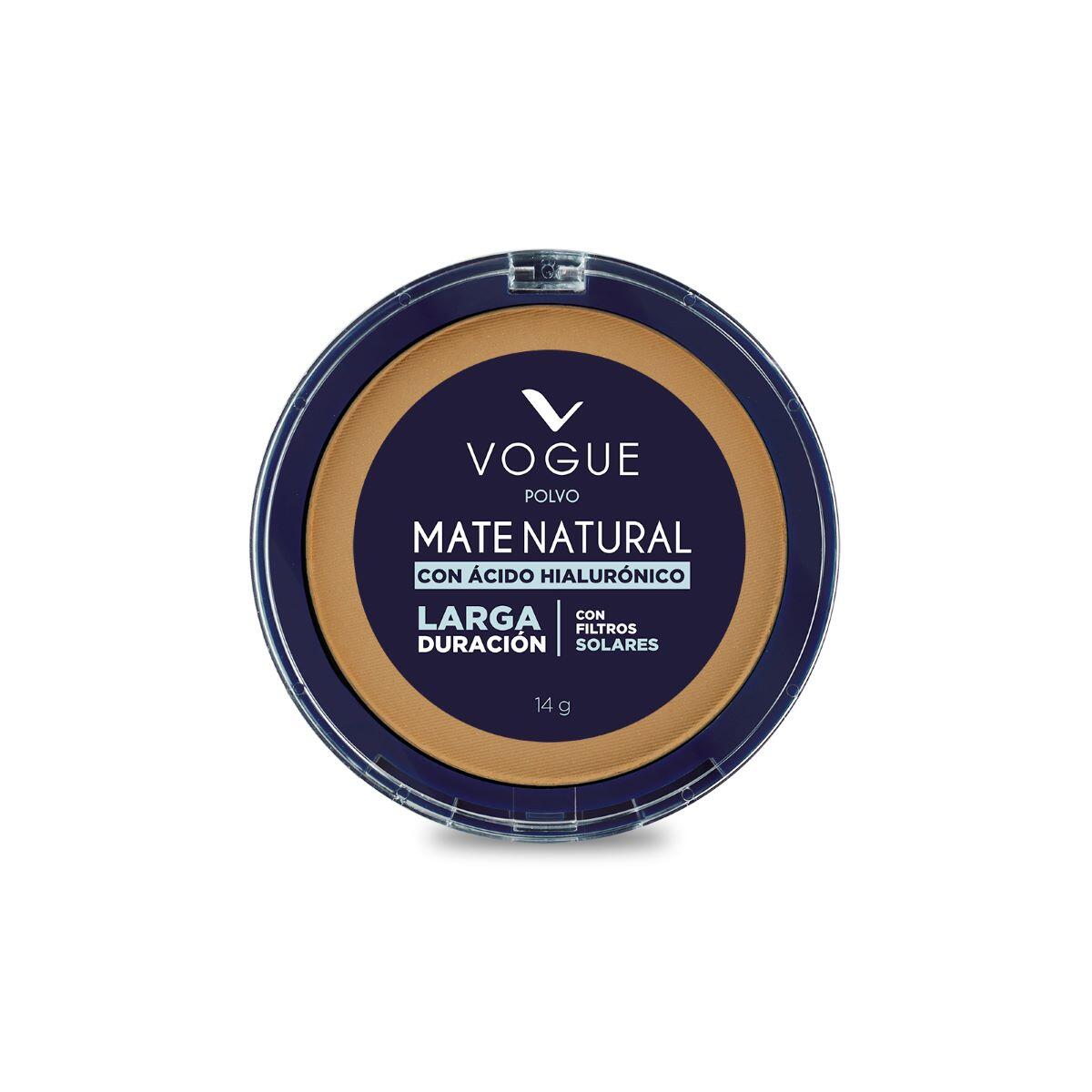 Polvo Compacto Vogue Mate Natural Gitano X 14 Gr