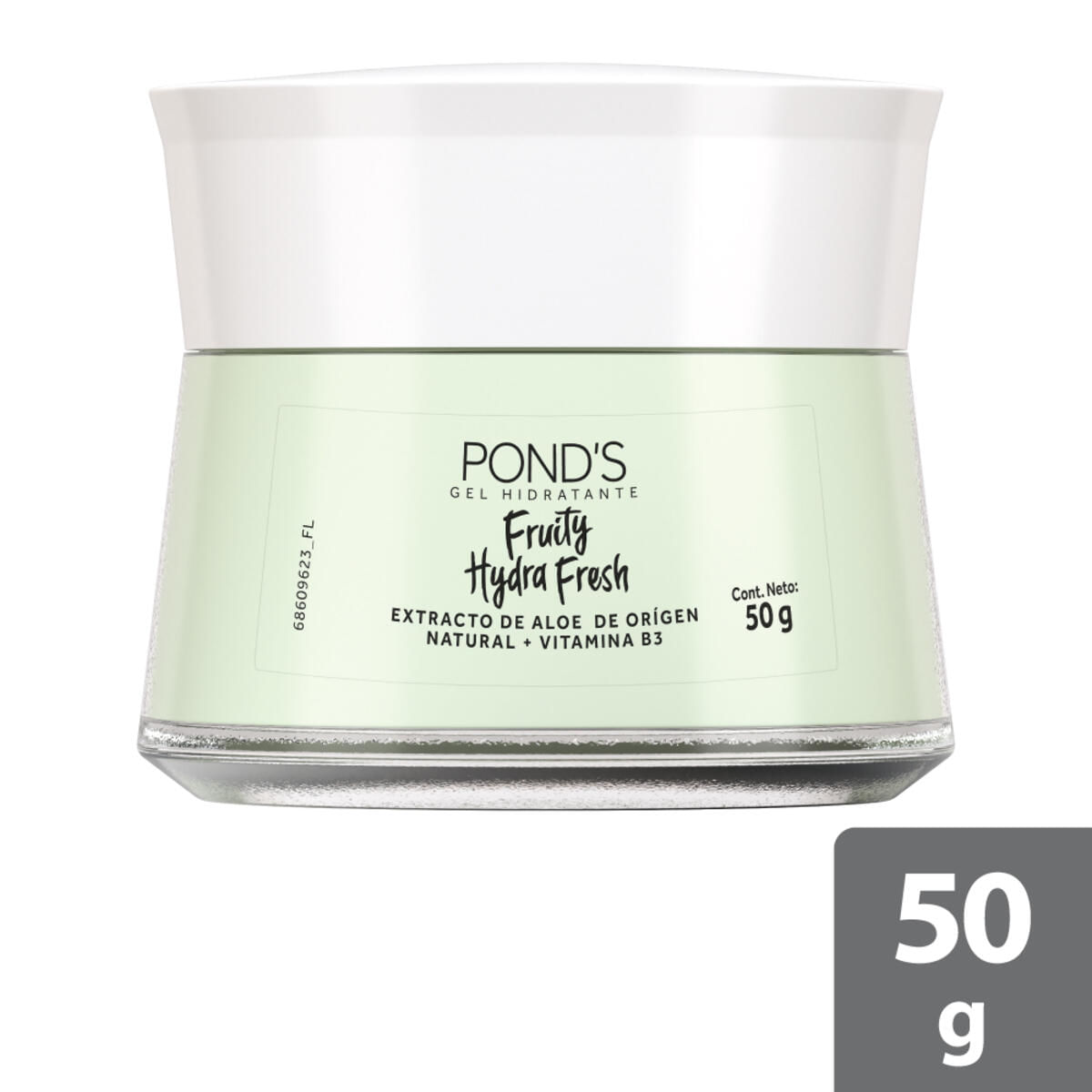 Gel Hidratante Ponds Fruity Hydra Fresh Aloe X 50 Gr