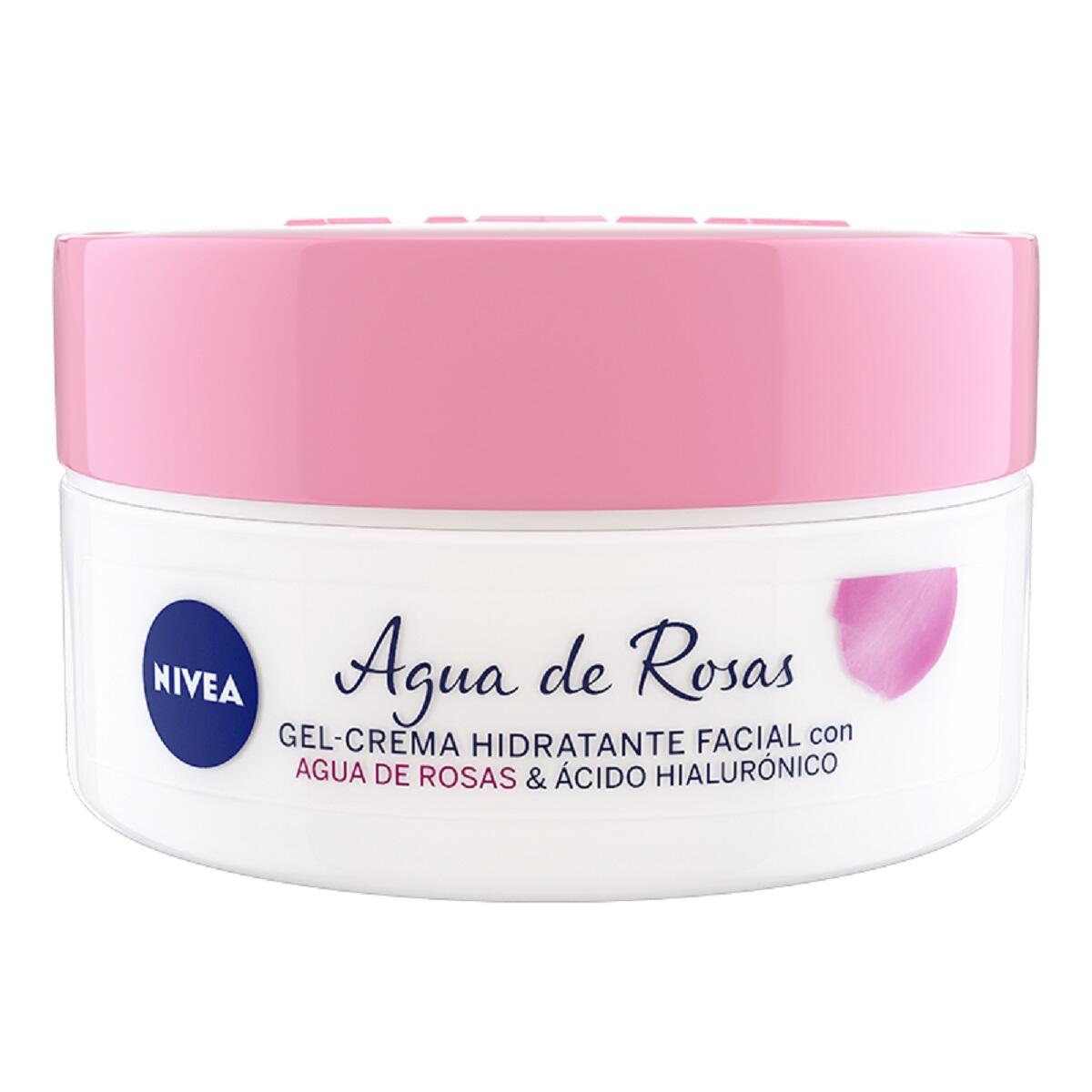 Crema Facial Nivea Agua De Rosas X 50 Gr