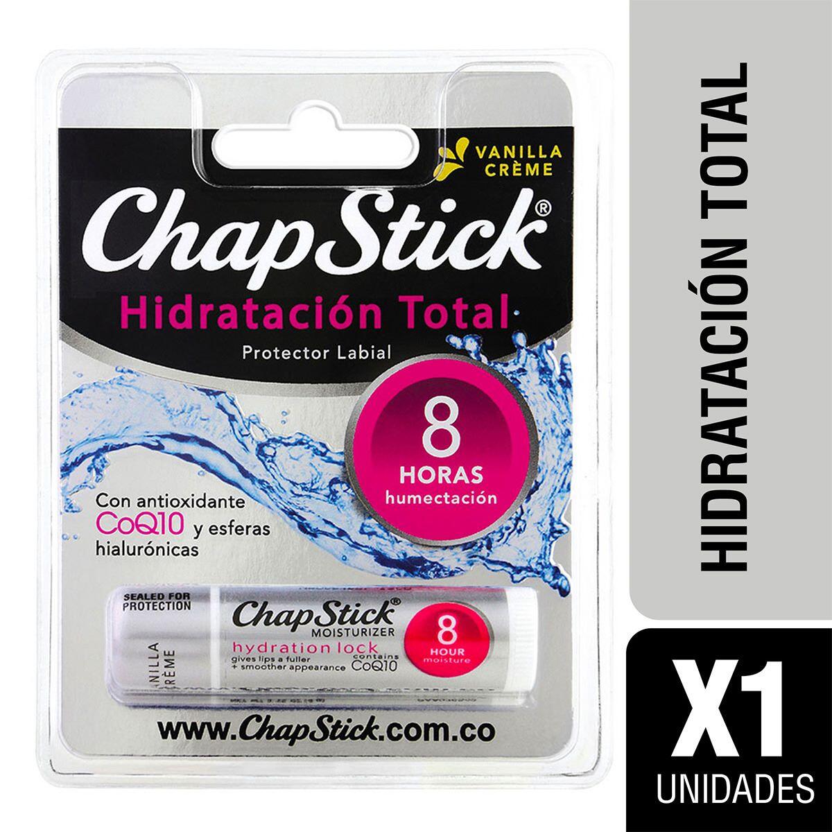 Chap Stick Protector Labial Hidratacion Total X 4.2 Gr