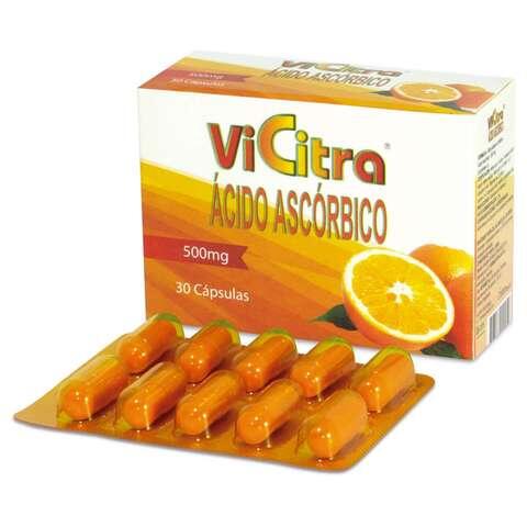 Vicitra Vitamina C 500 Mg X 30 Caps