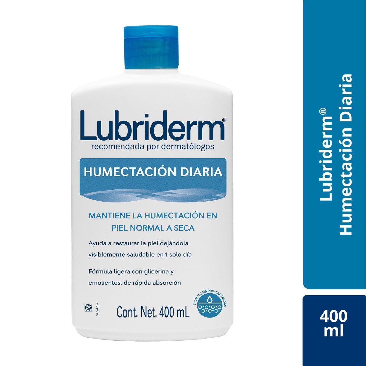 Crema Lubriderm Humectacion Diaria X 400 Ml