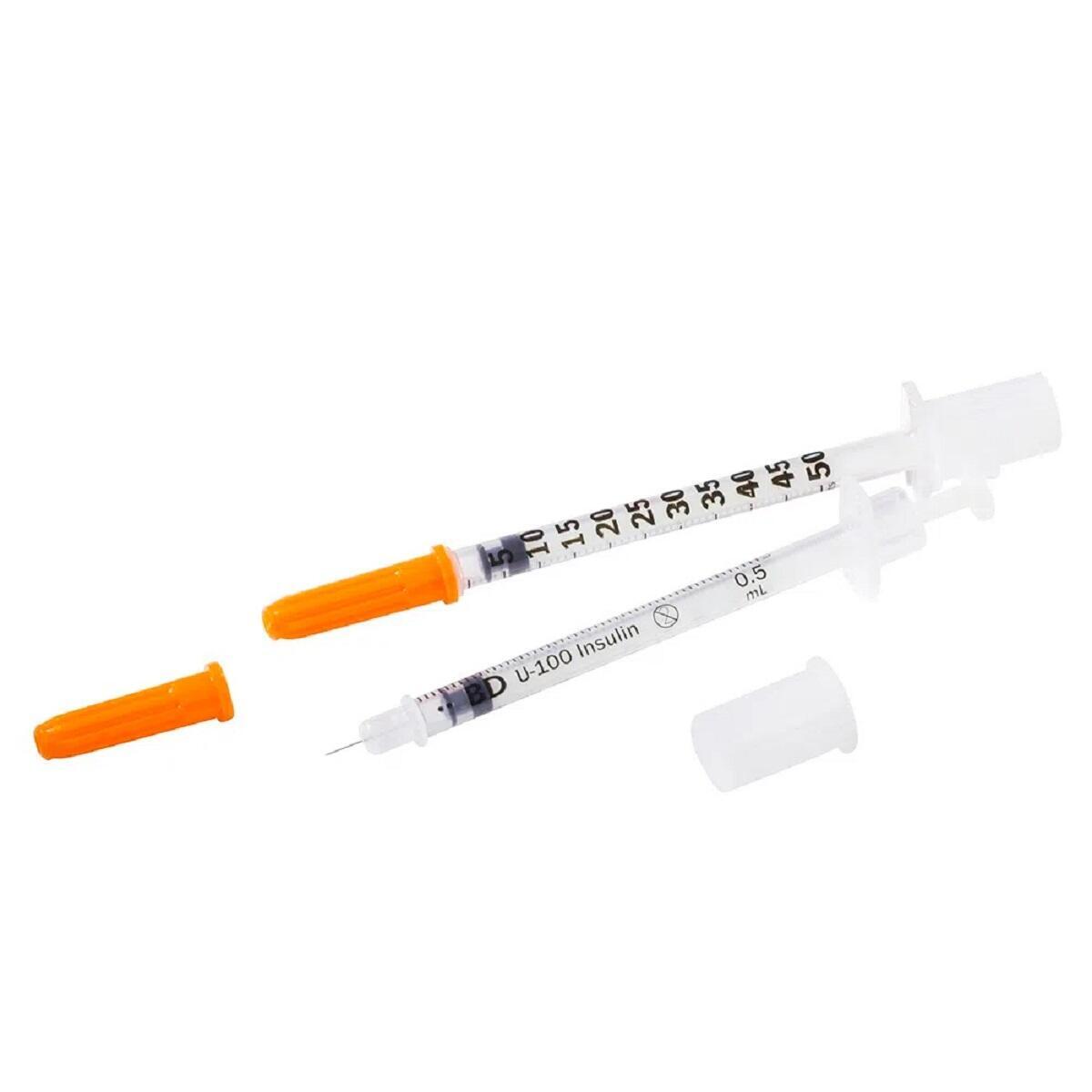 Jeringa Insulina 0.5 Ml 31g X 6mm