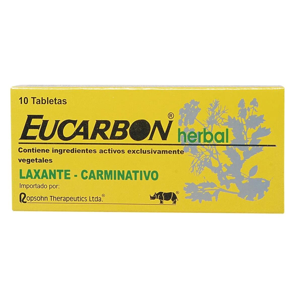 Eucarbon Herbal X 10 Tabl