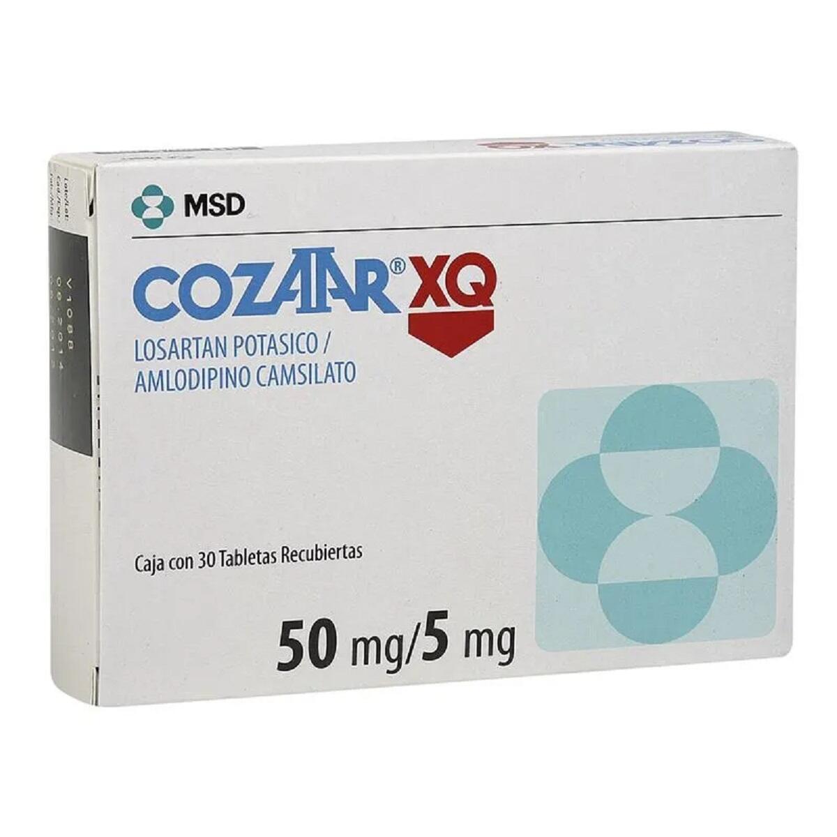 Cozaar Xq Losartan/amlodipino 50/5 Mg X 30 Tabl