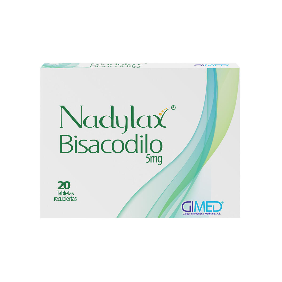 Nadylax Bisacodilo 5 Mg X 20 Tabl