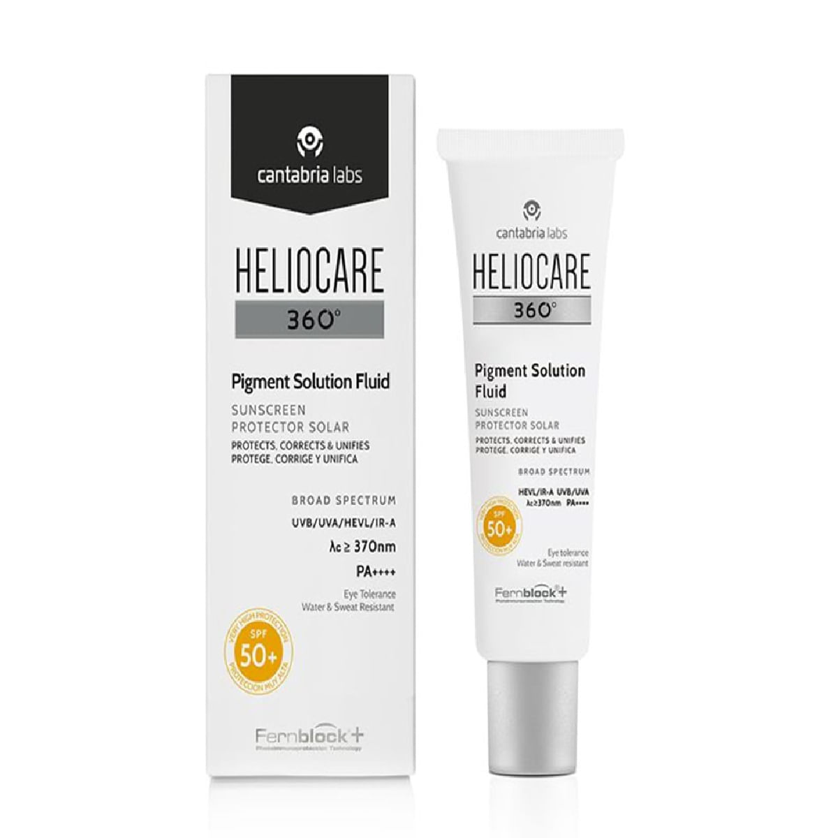 Protector Solar Heliocare 360 Pigment Solution Fluid Spf 50+ X 50 Ml