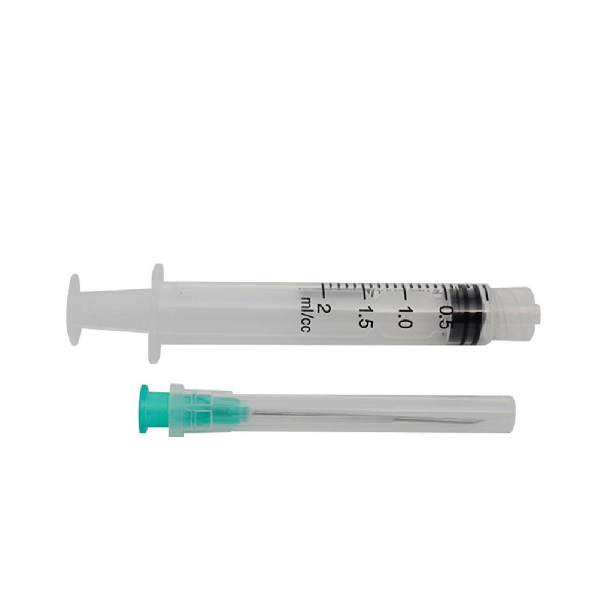 Jeringa 2 Ml 21 G X 1 1/2