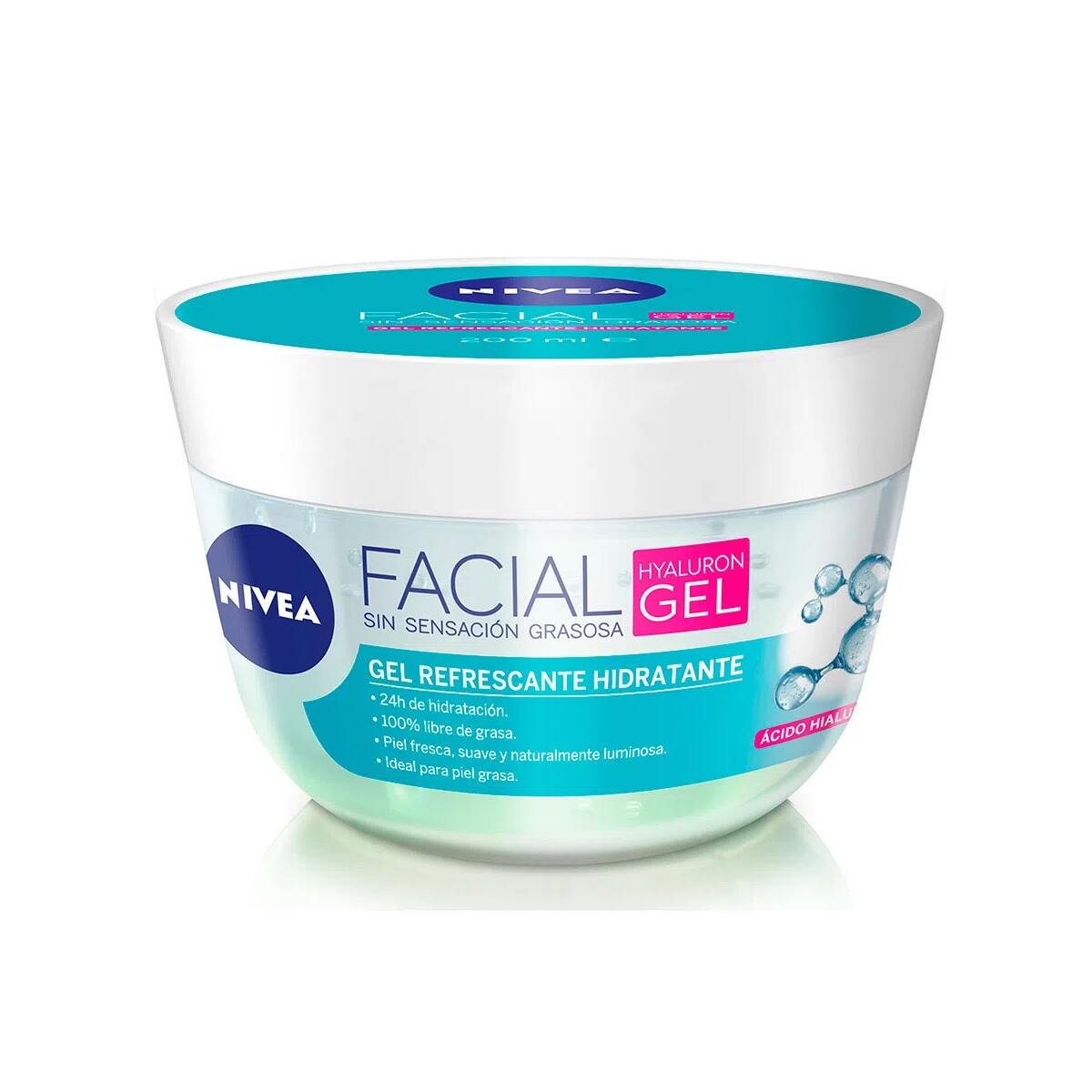 Gel Facial Nivea Hyaluron X 200 Ml