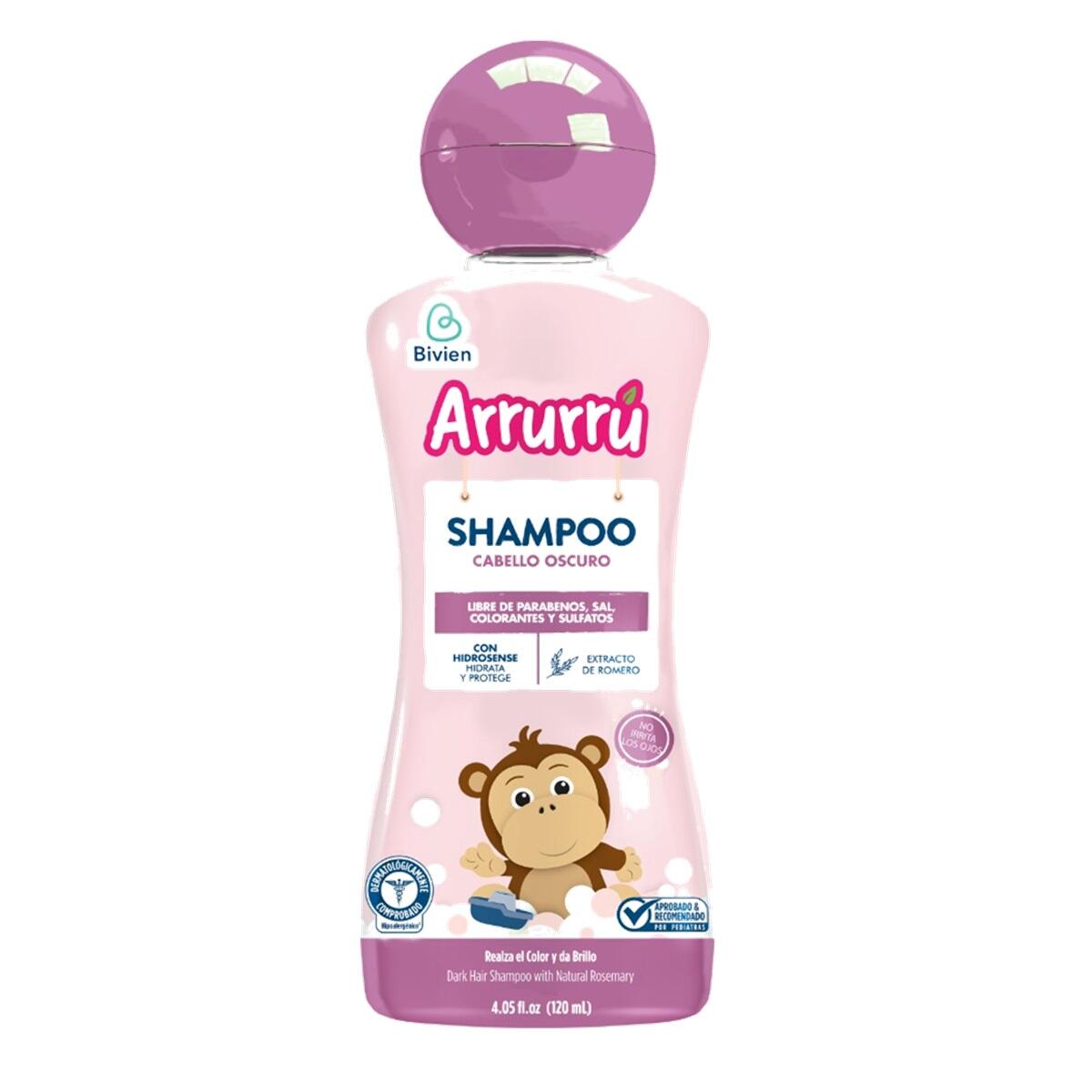 Shampoo Arrurru Romero Cabello Oscuro X 120 Ml