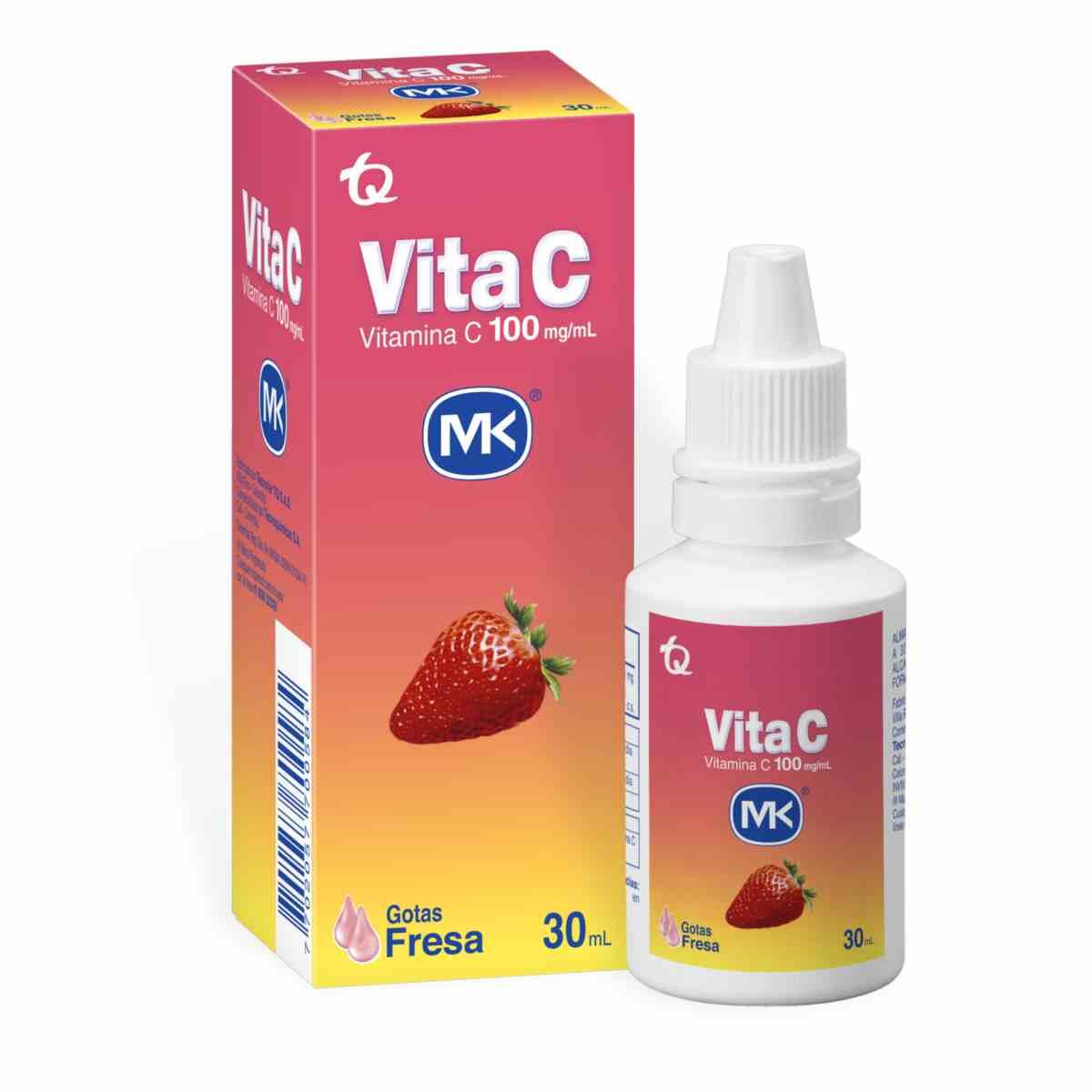 Vita C Gotas Fresa X 30 Ml