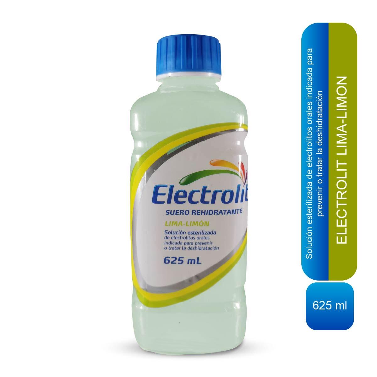 Electrolit Suero Rehidratante Lima-limon X 625 Ml