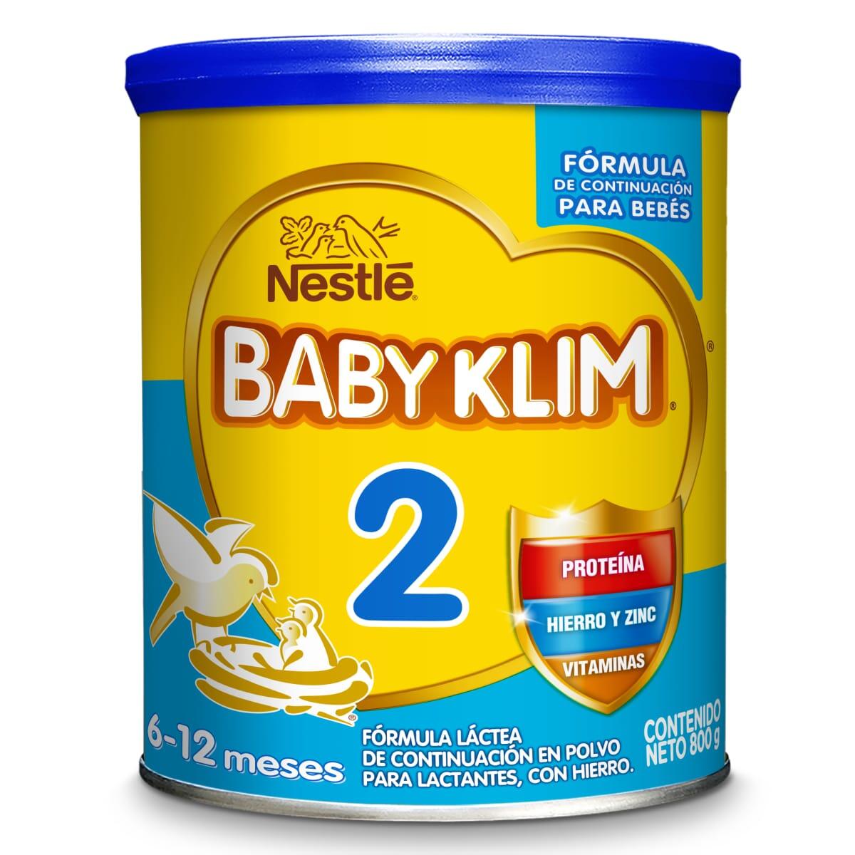 Formula Infantil Baby Klim 2 X 800 Gr