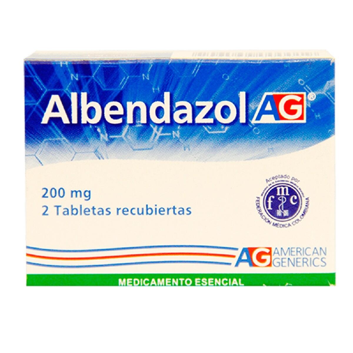 Albendazol 200 Mg X 2 Tabl