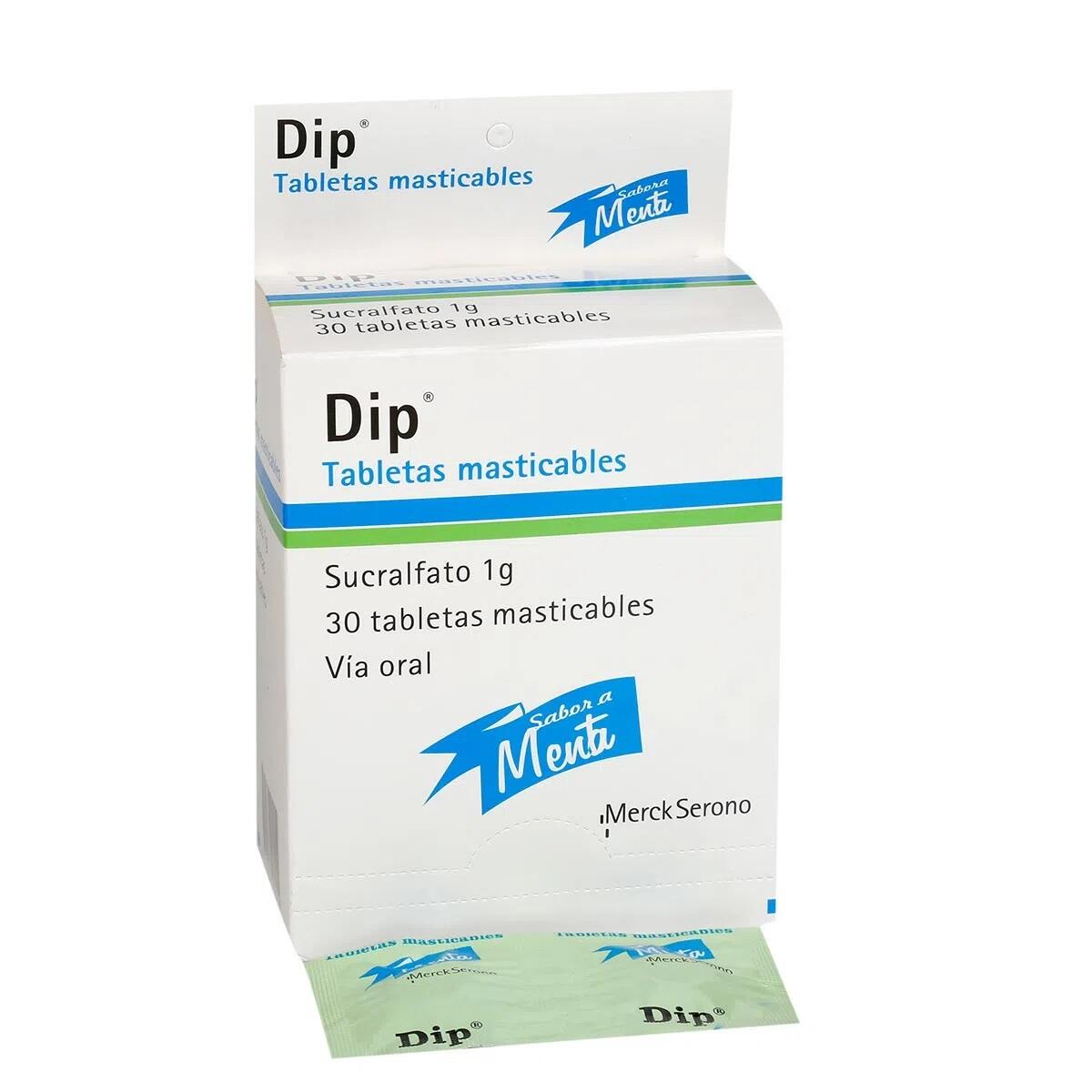 Dip Menta Sucralfato 1 Gr X 30 Tabl
