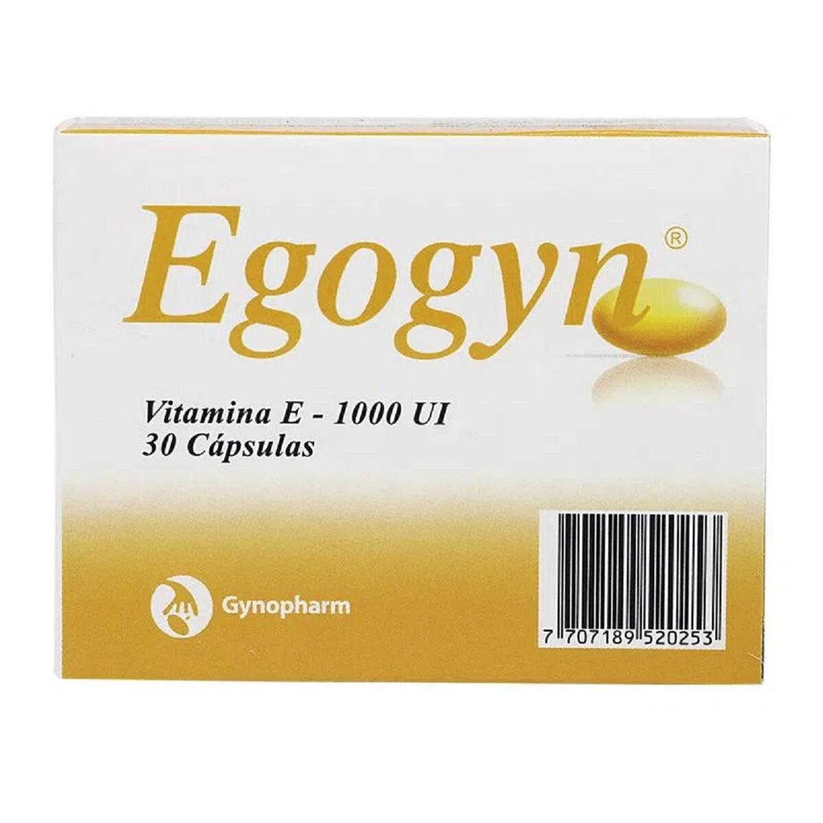 Egogyn Vitamina E 1000 Ui X 30 Caps