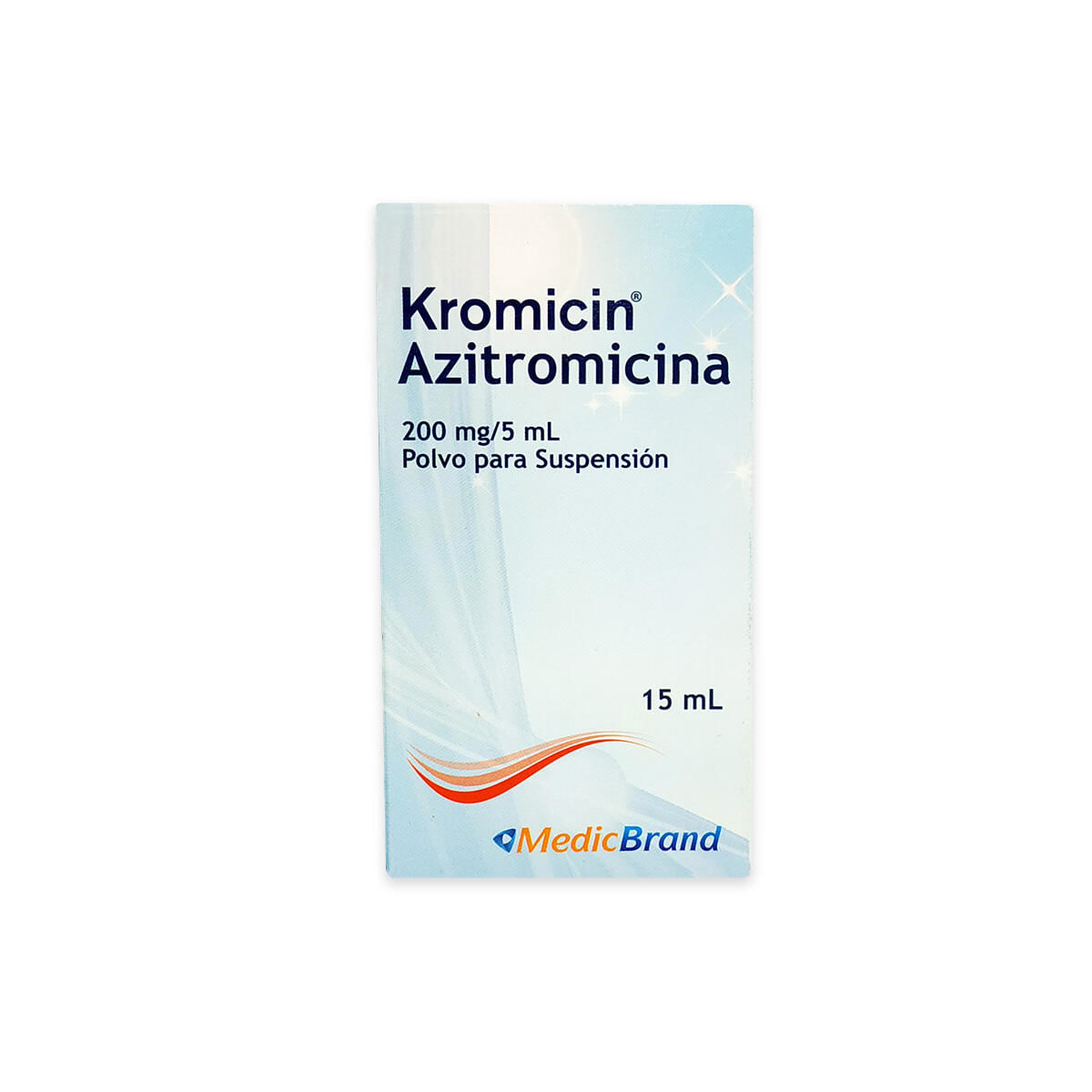 Kromicin Azitromicina 200 Mg/5 Ml Polvo Para Preparar X 15 Ml