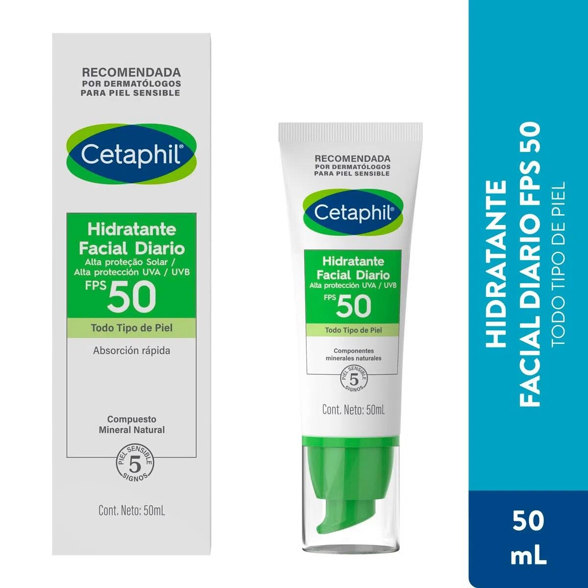 Cetaphil Hidratante Facial Spf50 X 50 Ml