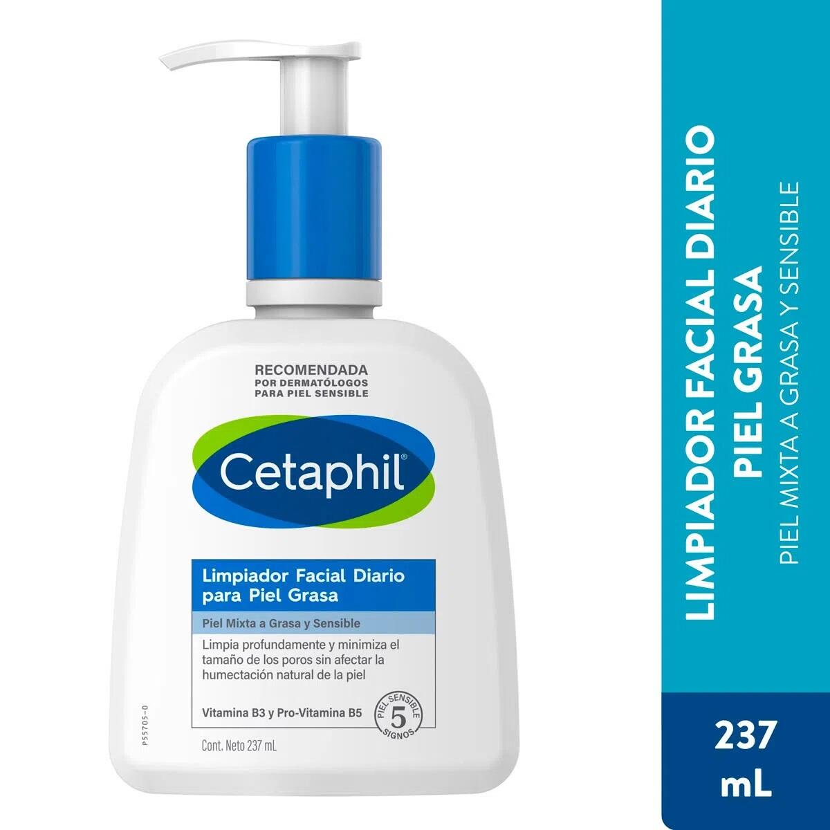 Cetaphil Locion Limpiadora Piel Grasa X 237 Ml