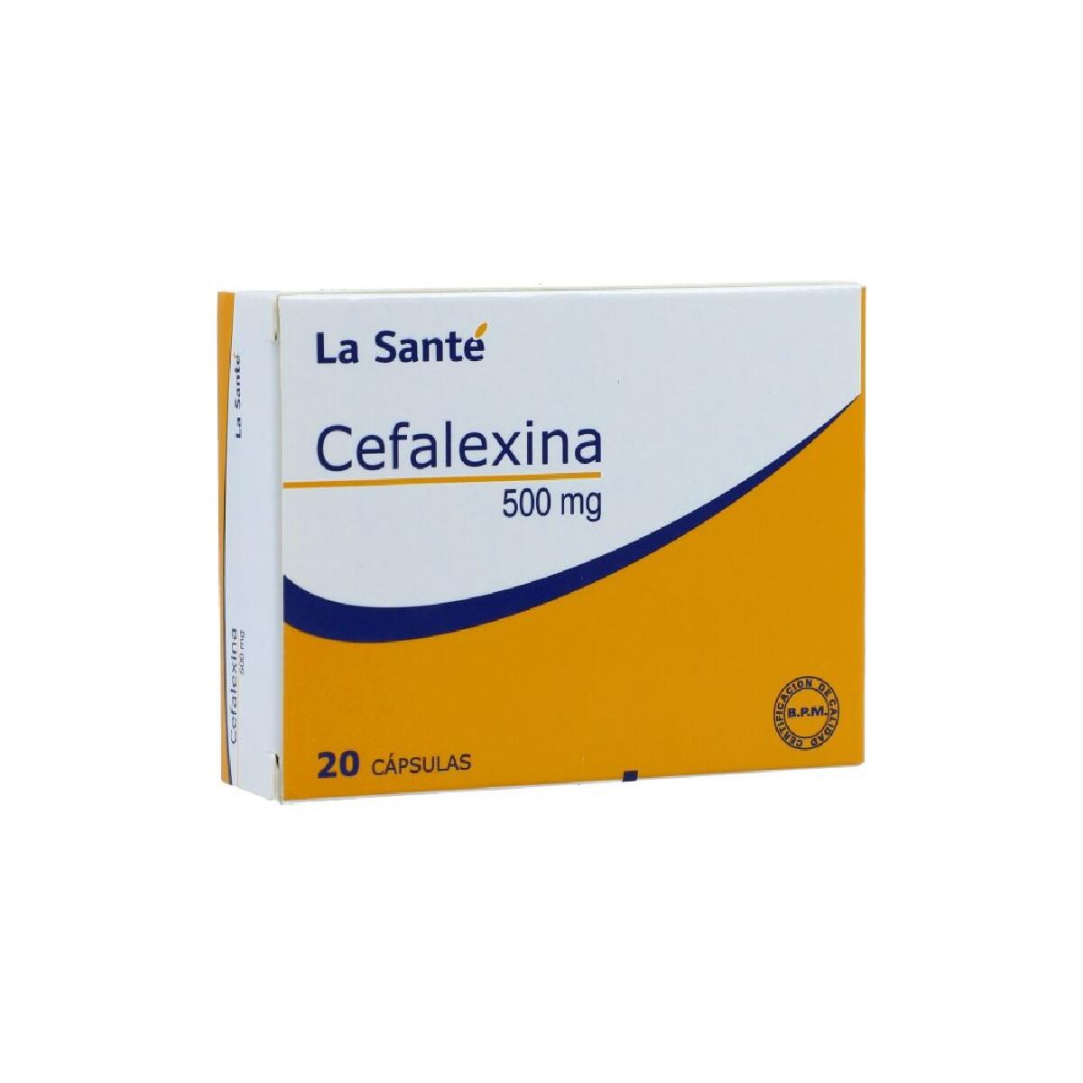 Cefalexina 500 Mg X 20 Cap