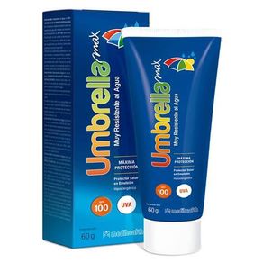 Protector Solar Umbrella Max Resistente Al Agua Spf 100 X 60 Gr