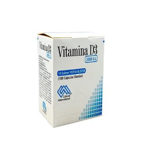 Vitamina D3 2000 U.i X 100 Caps