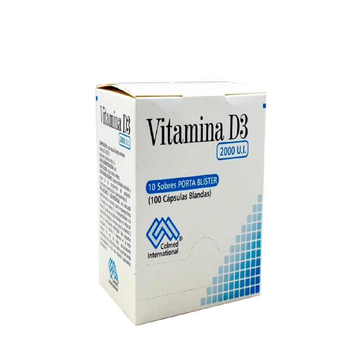 Vitamina D3 2000 U.i X 100 Caps