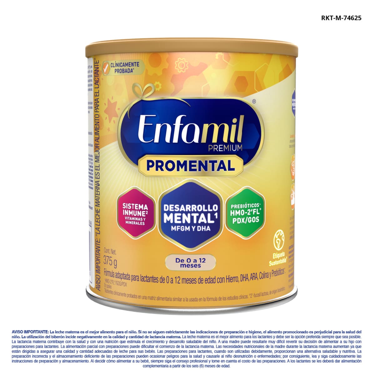 Formula Infantil Enfamil Premium Promental Etapa 1 X 375 Gr