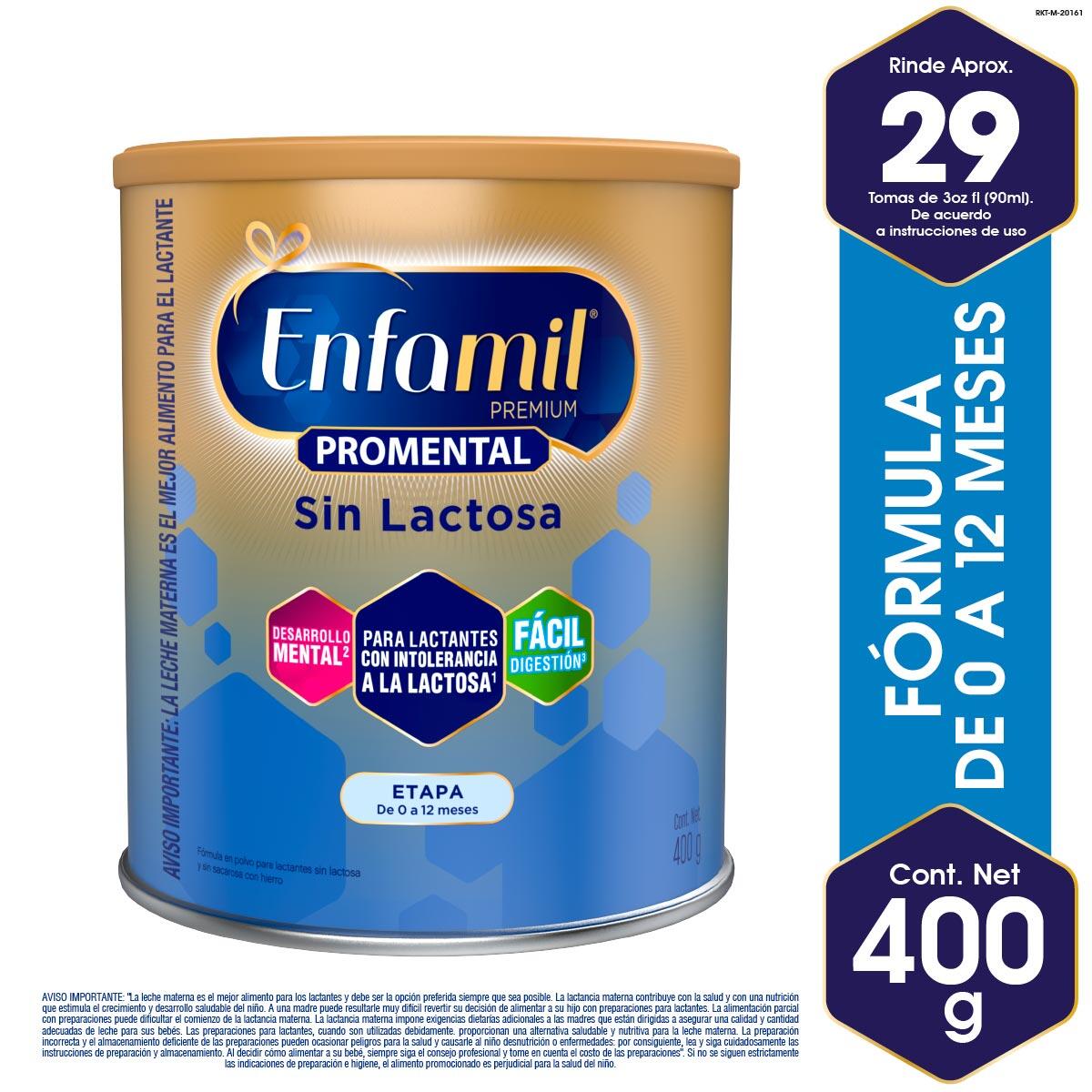 Formula Infantil Enfamil Premium Sin Lactosa X 400 Gr